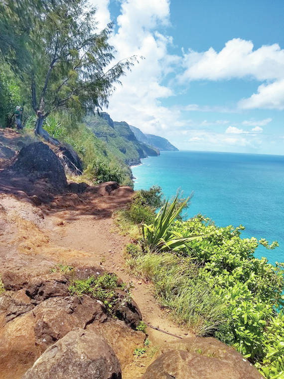 2020-08-18 - The Garden Island: The Friends of the Kalalau Trail tackle repair projects